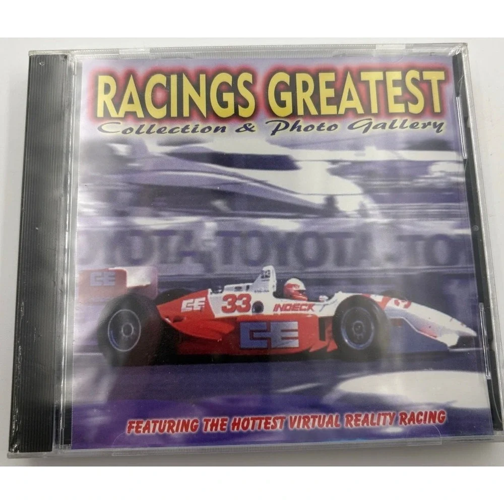 Racing's Greatest Collection &‎ Photo Gallery PC CD-ROM 1997 Media King Sealed